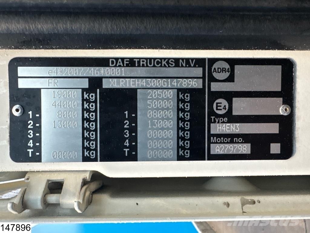DAF XF 460 EURO 6, ACC, Retarder Trekkers