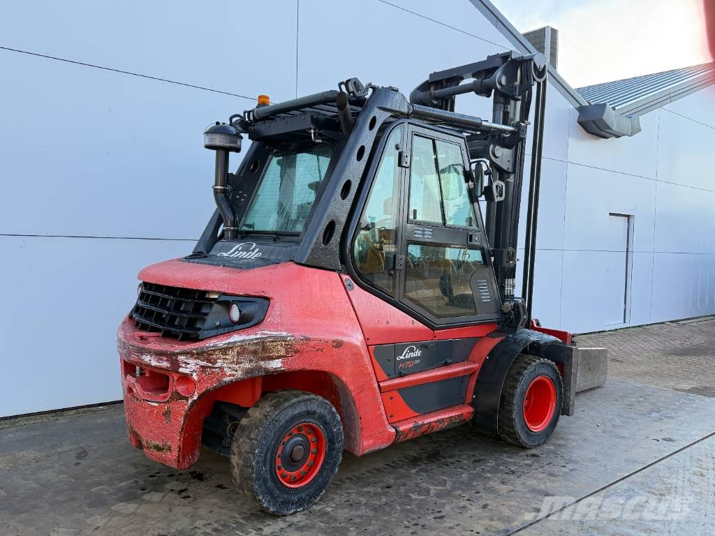 Linde H70D - Side Shift / Fork Positioners / Duplex Dīzeļa autoiekrāvēji