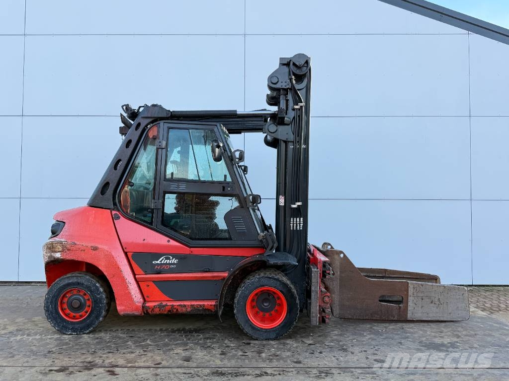 Linde H70D - Side Shift / Fork Positioners / Duplex Dīzeļa autoiekrāvēji