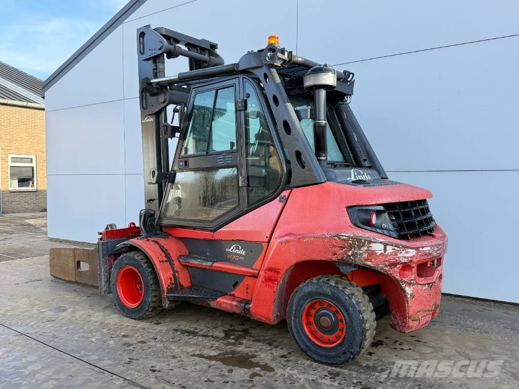 Linde H70D - Side Shift / Fork Positioners / Duplex Dīzeļa autoiekrāvēji
