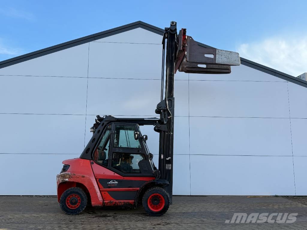 Linde H70D - Side Shift / Fork Positioners / Duplex Dīzeļa autoiekrāvēji