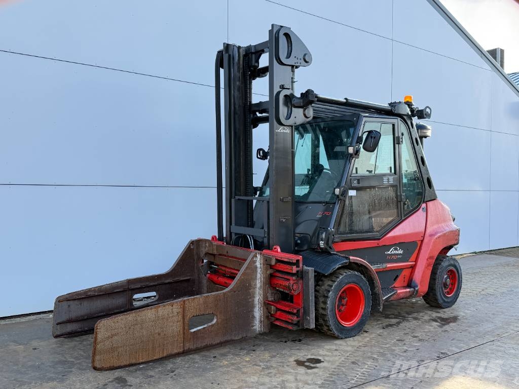Linde H70D - Side Shift / Fork Positioners / Duplex Dīzeļa autoiekrāvēji