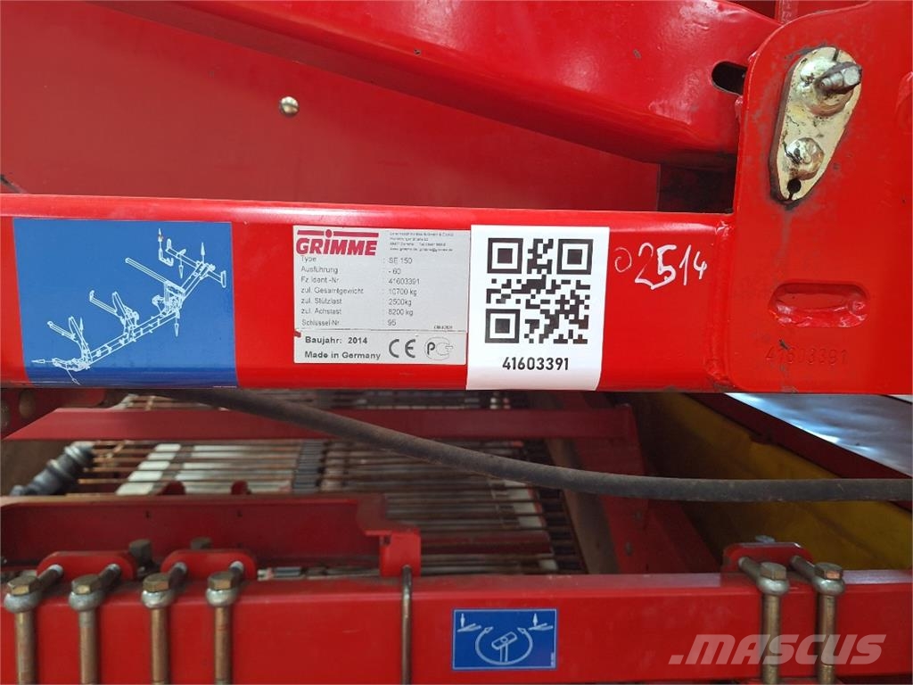 Grimme SE150-60 (2x75) معدات زراعة وحصاد البطاطس - أخرى