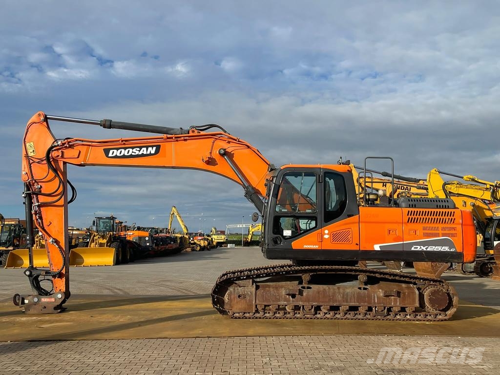 Doosan DX255LC-5 حفارات زحافة