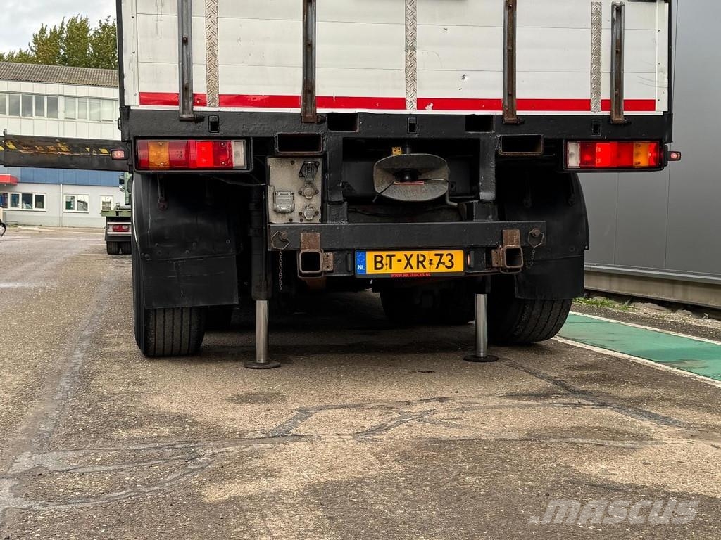 DAF CF 85.360 8x2 + HIAB 422E8 + REMOTE CONTROL Flatbed / Dropside trucks
