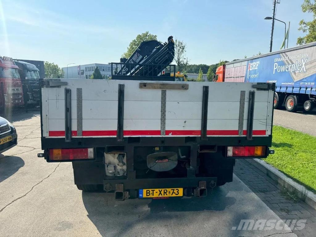 DAF CF 85.360 8x2 + HIAB 422E8 + REMOTE CONTROL Flatbed / Dropside trucks