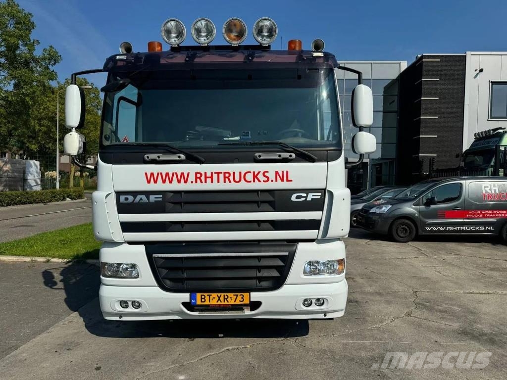 DAF CF 85.360 8x2 + HIAB 422E8 + REMOTE CONTROL Flatbed / Dropside trucks