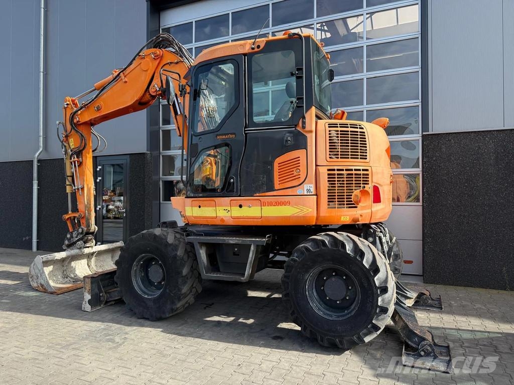 Komatsu PW98MR-10 | A/C Midikaivukoneet 7t - 12t