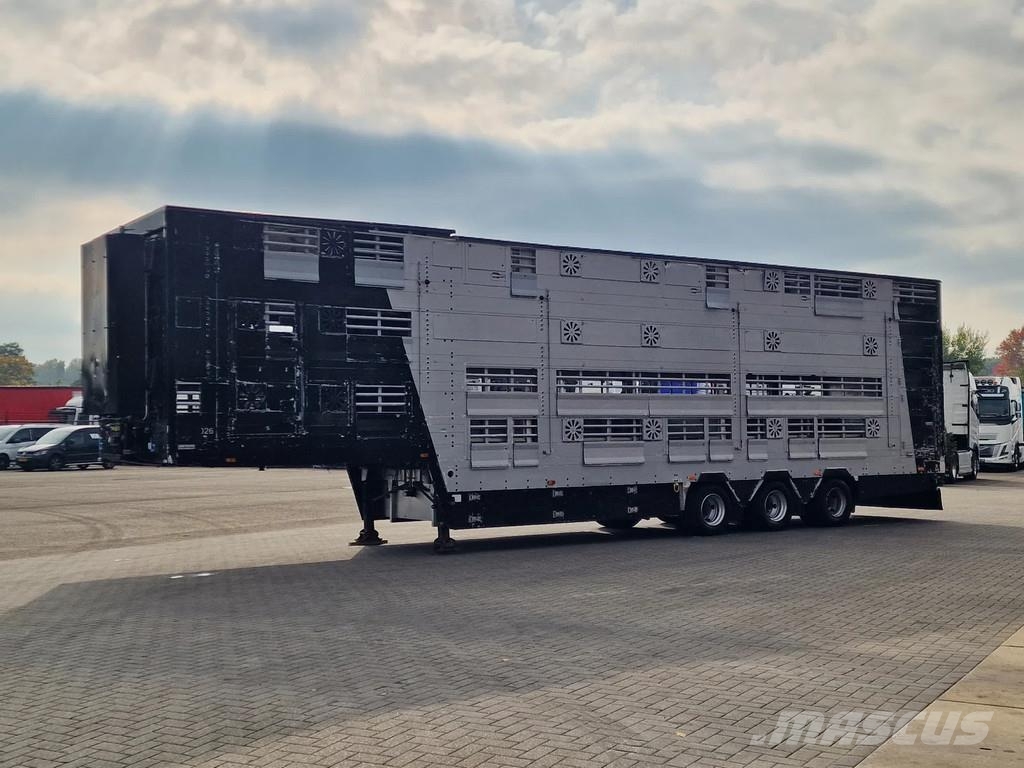 Pezzaioli 3 stock livestock - Water & Ventilation - Lifting Semi Reboques Transporte Animais