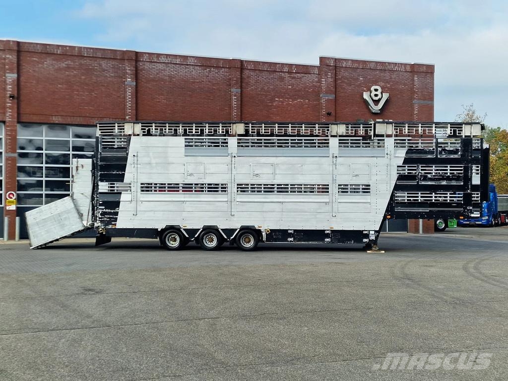 Pezzaioli 3 stock livestock - Water & Ventilation - Lifting Semi Reboques Transporte Animais