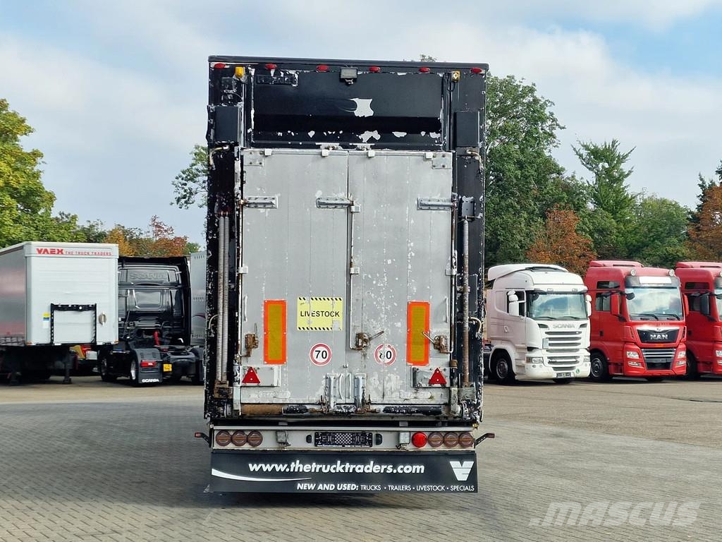 Pezzaioli 3 stock livestock - Water & Ventilation - Lifting Semi Reboques Transporte Animais