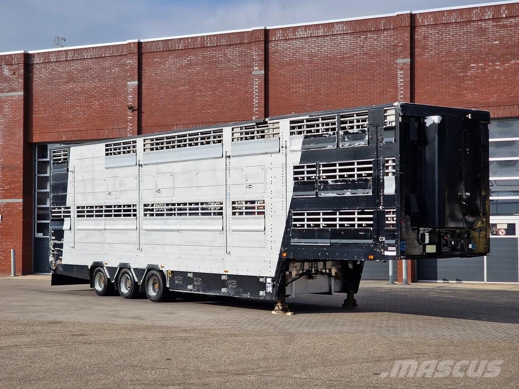 Pezzaioli 3 stock livestock - Water & Ventilation - Lifting Semi Reboques Transporte Animais