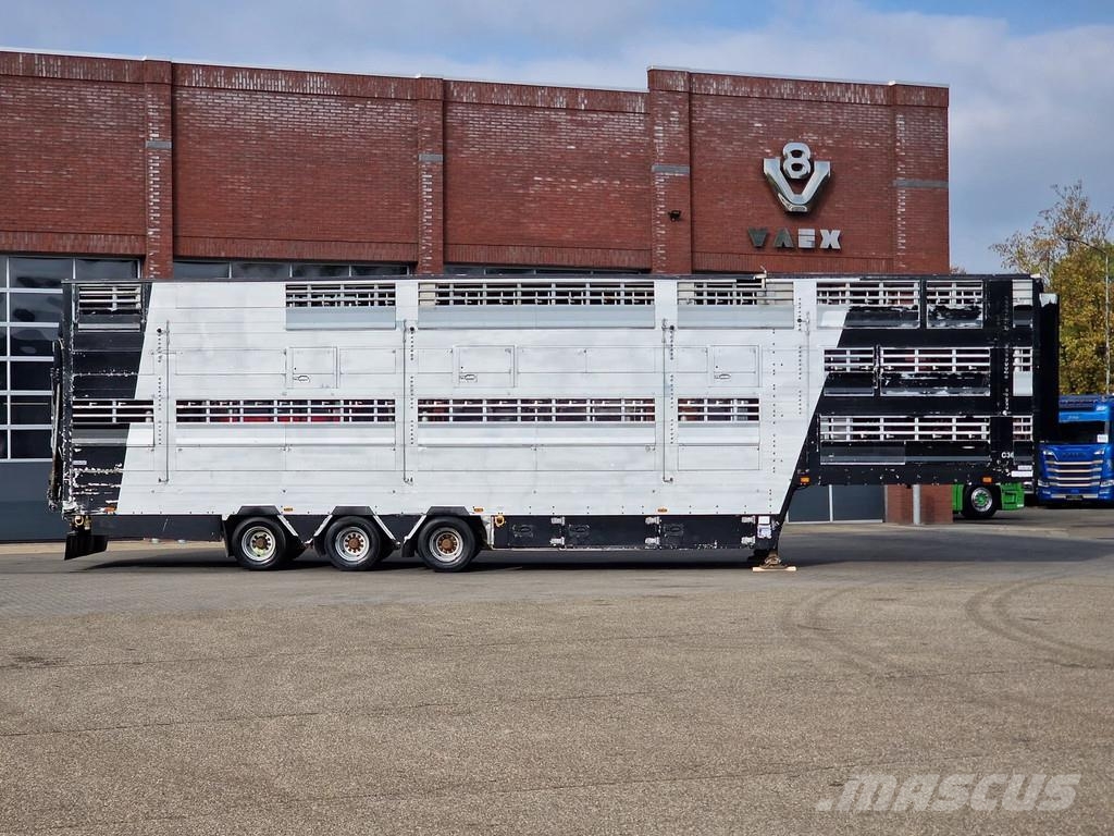 Pezzaioli 3 stock livestock - Water & Ventilation - Lifting Semi Reboques Transporte Animais