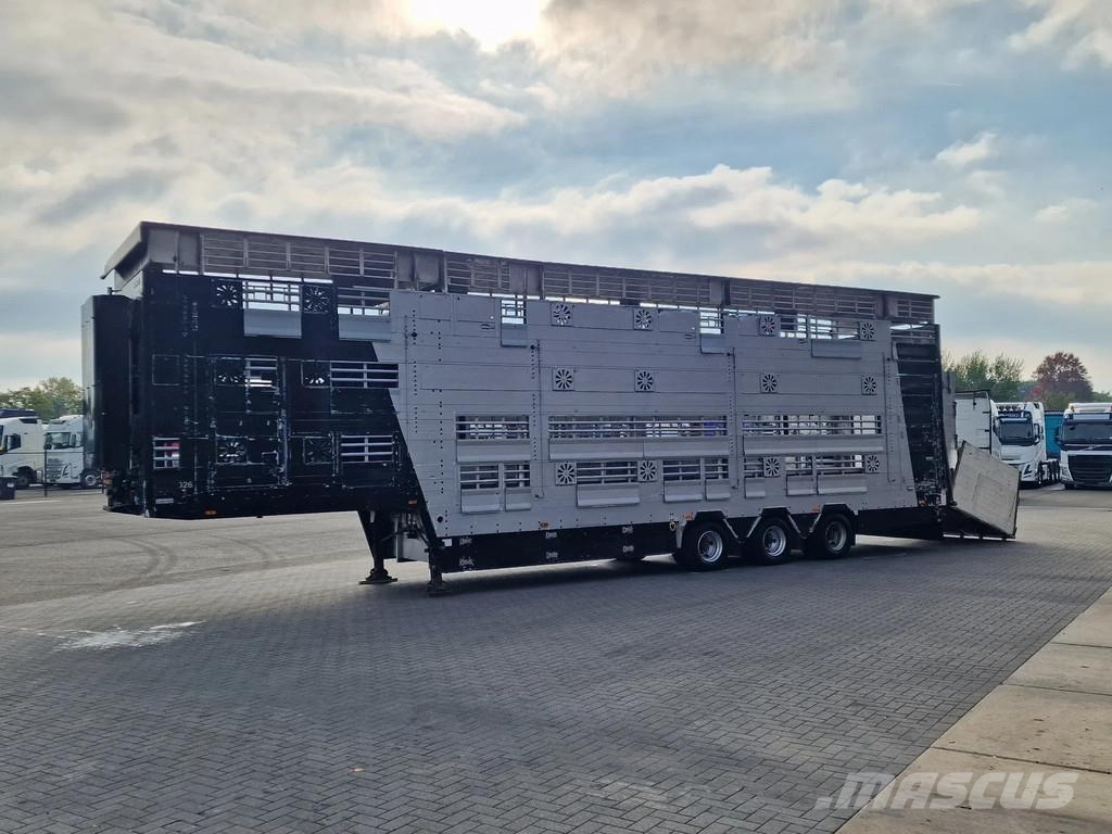 Pezzaioli 3 stock livestock - Water & Ventilation - Lifting Semi Reboques Transporte Animais
