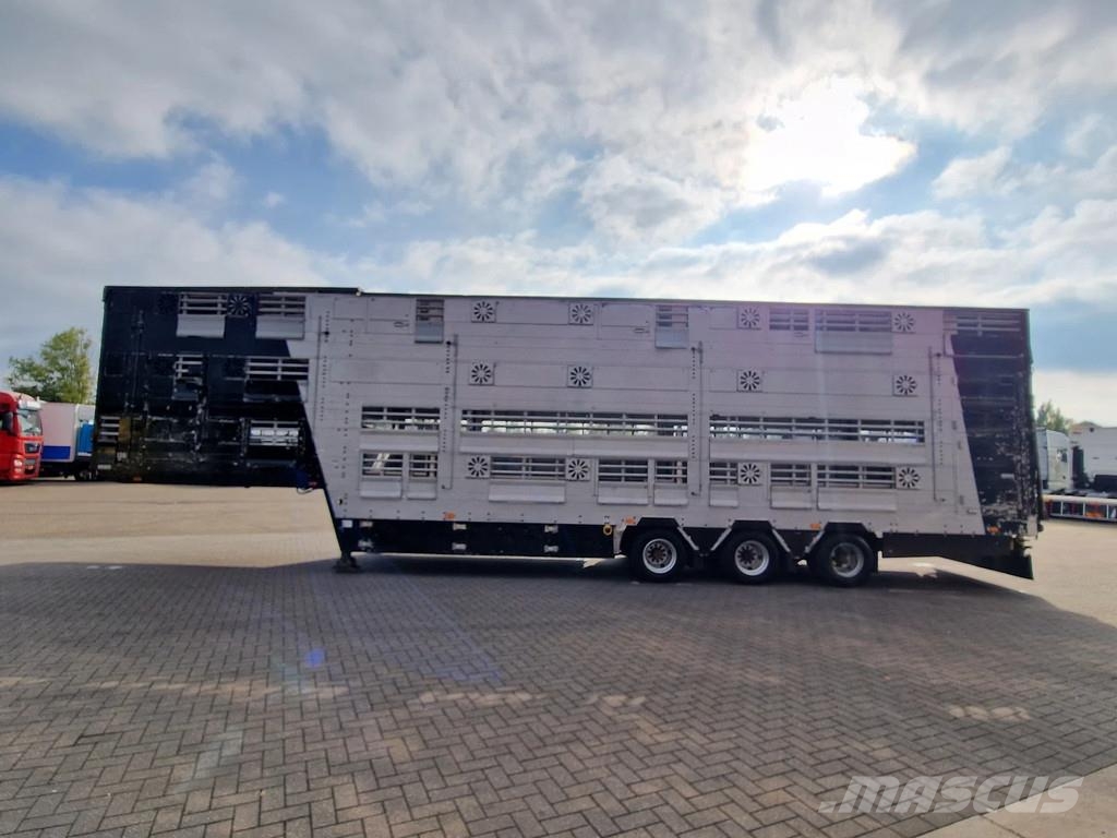 Pezzaioli 3 stock livestock - Water & Ventilation - Lifting Semi Reboques Transporte Animais