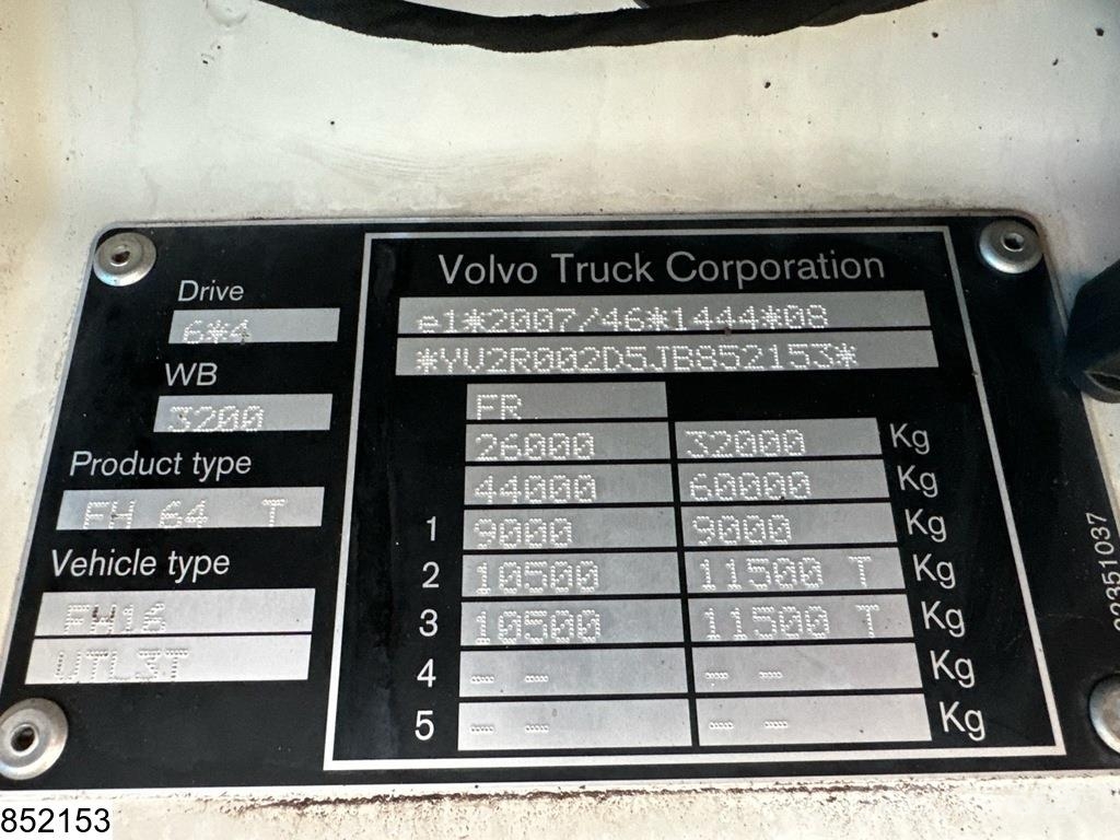 Volvo FH16 650 6x4, EURO 6, Retarder, Hydraulic, Standai Prime Movers