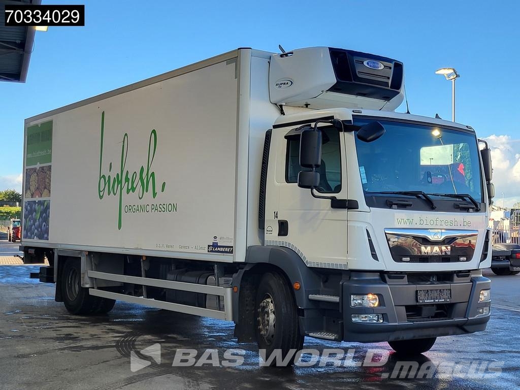 MAN TGM 18.290 4X2 Carrier Supra 1500kg Ladebordwand A Koelwagens