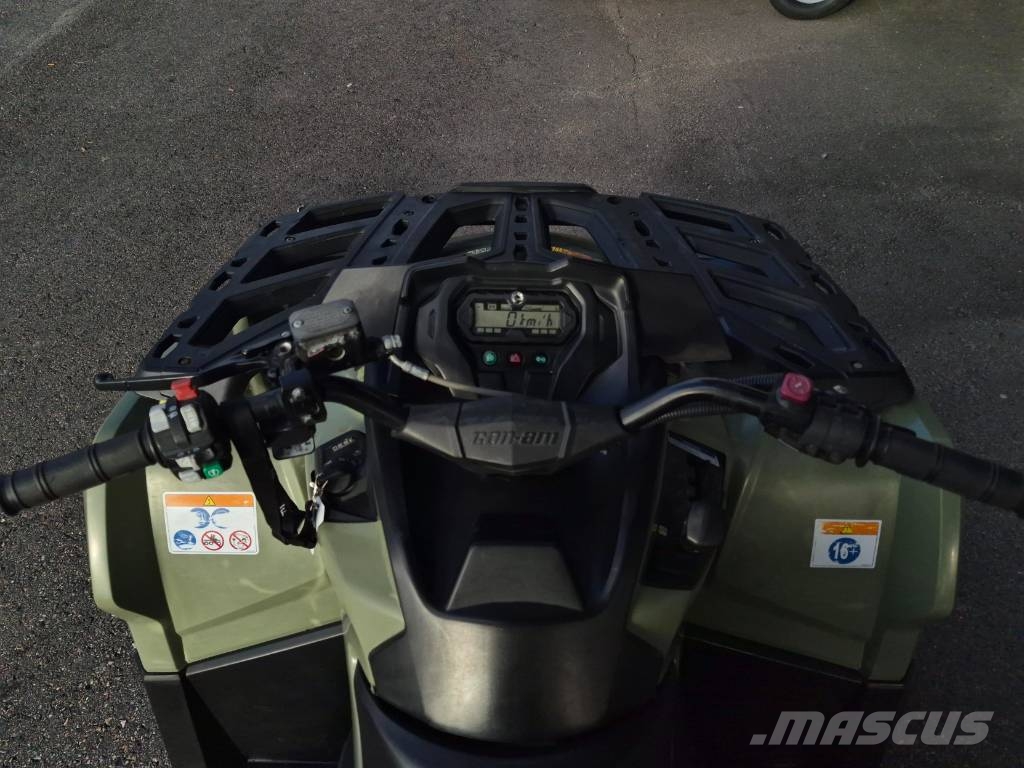 Can-am Outlander 6x6 650 EFI Visureigiai