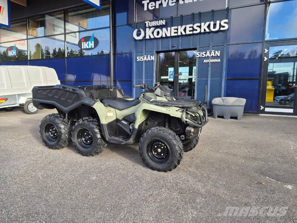 Can-am Outlander 6x6 650 EFI Visureigiai