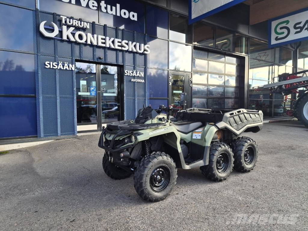 Can-am Outlander 6x6 650 EFI Visureigiai