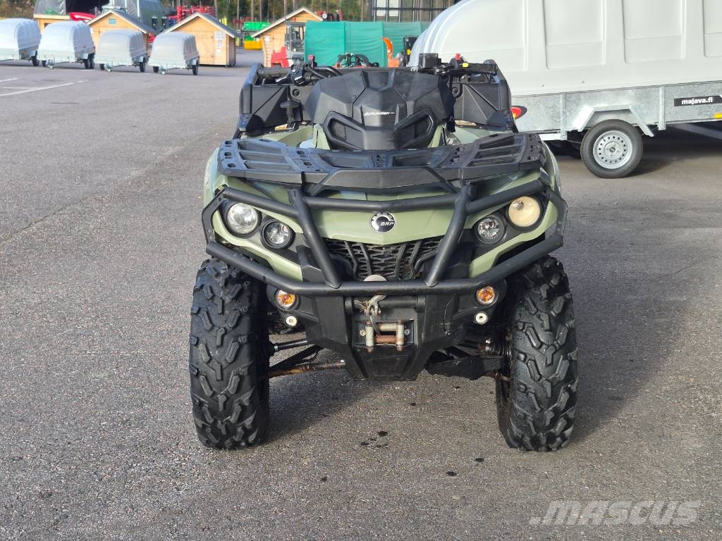 Can-am Outlander 6x6 650 EFI Visureigiai