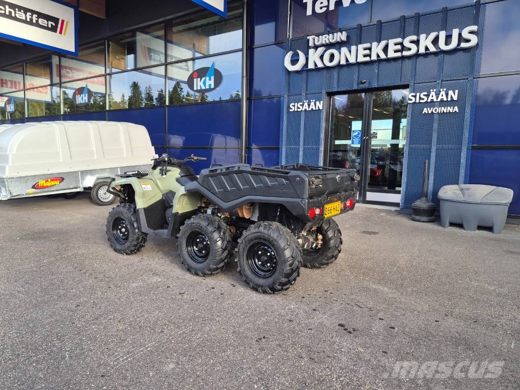 Can-am Outlander 6x6 650 EFI Visureigiai