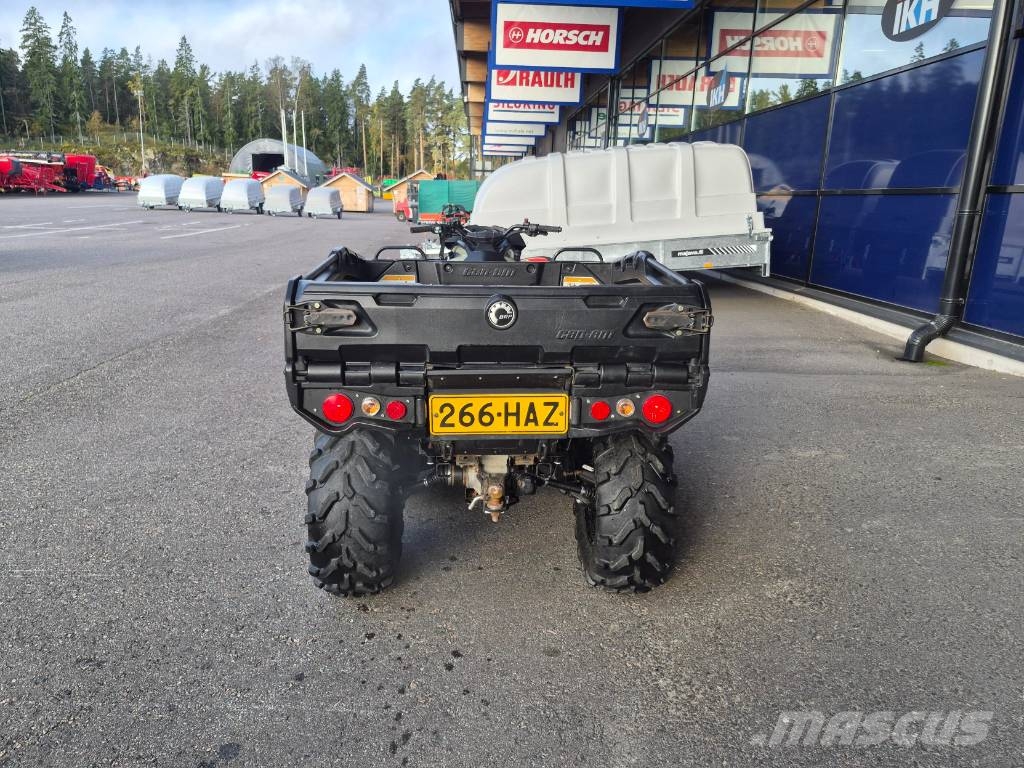 Can-am Outlander 6x6 650 EFI Visureigiai