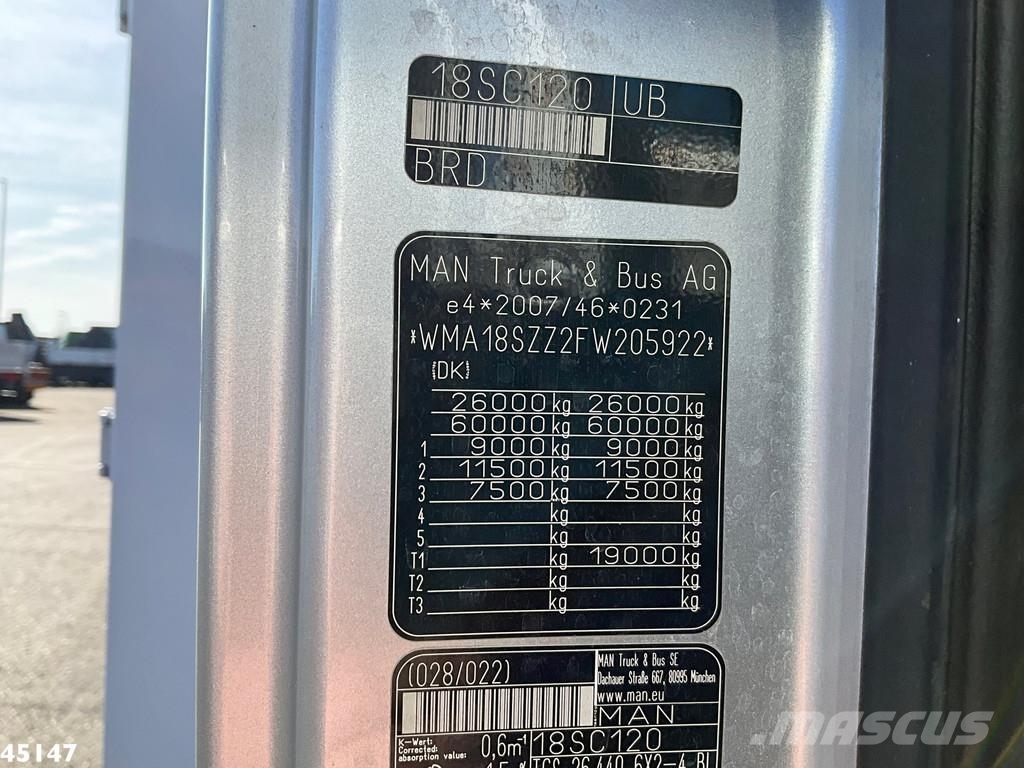 MAN TGS 26.440 Euro 6 Kroll 11m³ Riool Combi Saug- und Druckwagen
