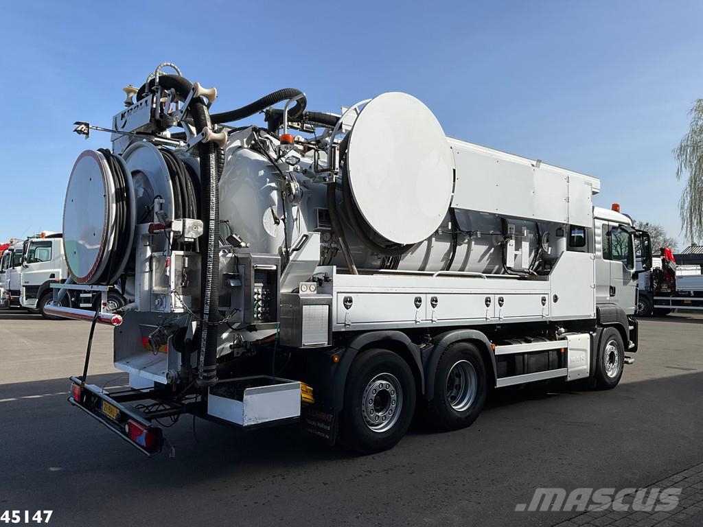 MAN TGS 26.440 Euro 6 Kroll 11m³ Riool Combi Saug- und Druckwagen