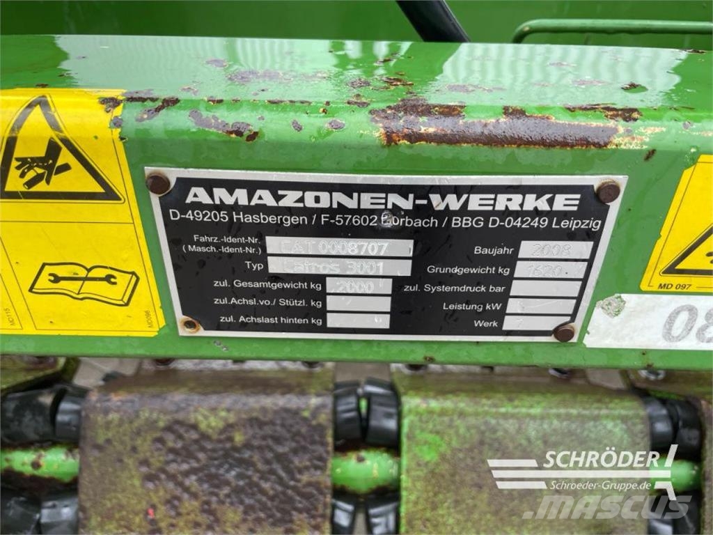 Amazone CATROS 3001 | KEILRINGWALZE Crover crop