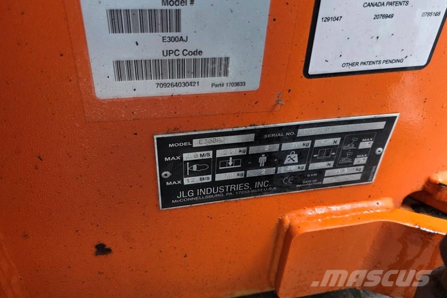 JLG E300AJ As-Is, Electric, 11m Working Height, 6.77m, Knikarmhoogwerkers