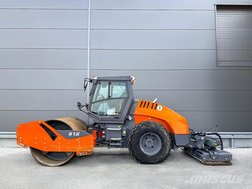 Hamm H 13I + VIBRATORY PLATES Οδοστρωτήρες μονού κυλίνδρου