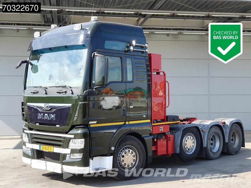 MAN TGX 42.580 TGX 8X4 150T! Retarder Hydraulic Lift+L Sadulveokid