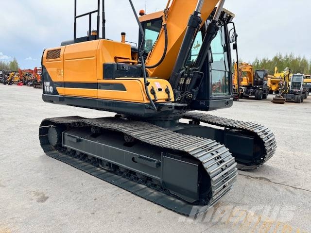 Hyundai HX 160 L /  ENGCON, RASVARI, LÄMMITIN Excavadoras sobre orugas