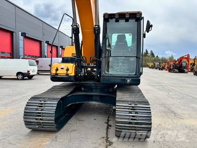 Hyundai HX 160 L /  ENGCON, RASVARI, LÄMMITIN Excavadoras sobre orugas