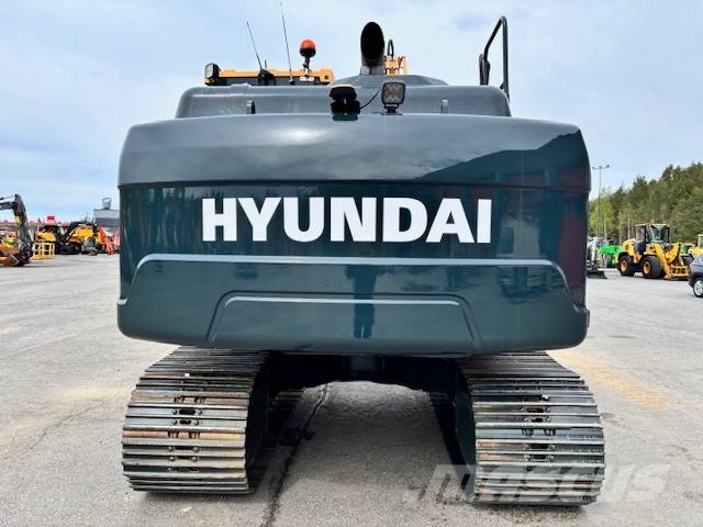 Hyundai HX 160 L /  ENGCON, RASVARI, LÄMMITIN Excavadoras sobre orugas