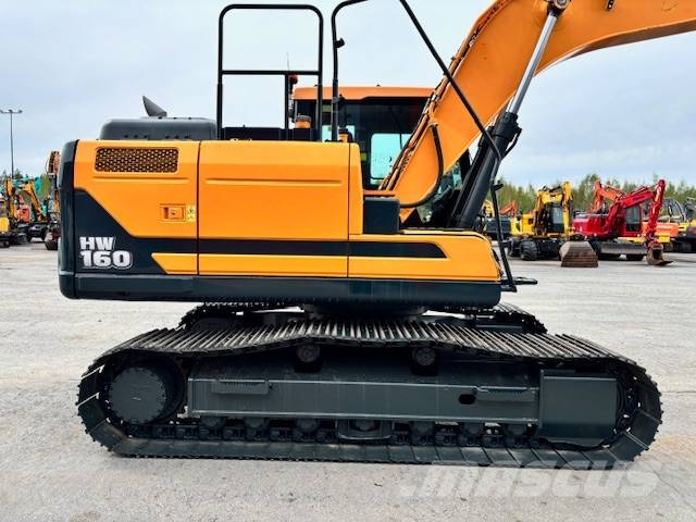 Hyundai HX 160 L /  ENGCON, RASVARI, LÄMMITIN Excavadoras sobre orugas