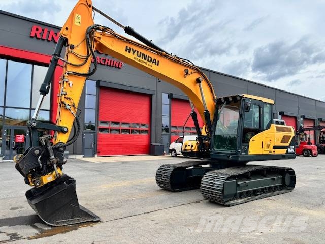 Hyundai HX 160 L /  ENGCON, RASVARI, LÄMMITIN Excavadoras sobre orugas