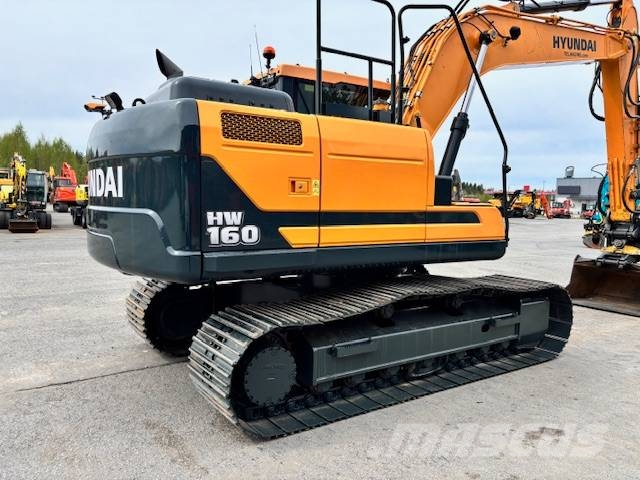 Hyundai HX 160 L /  ENGCON, RASVARI, LÄMMITIN Excavadoras sobre orugas