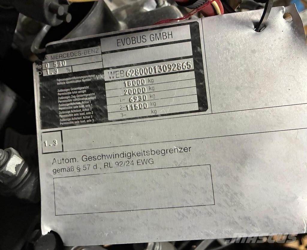 Mercedes-Benz Citaro OM906 HLA engine 906.930 205 kW محركات