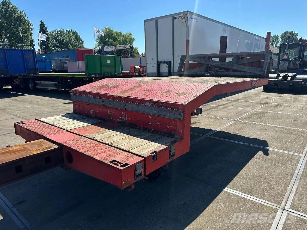 Nooteboom OSD-50-04V 2 AXLE STEERING - 6,7 METER EXTENDABLE Tieflader-Auflieger