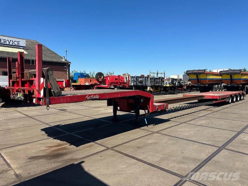 Nooteboom OSD-50-04V 2 AXLE STEERING - 6,7 METER EXTENDABLE Tieflader-Auflieger