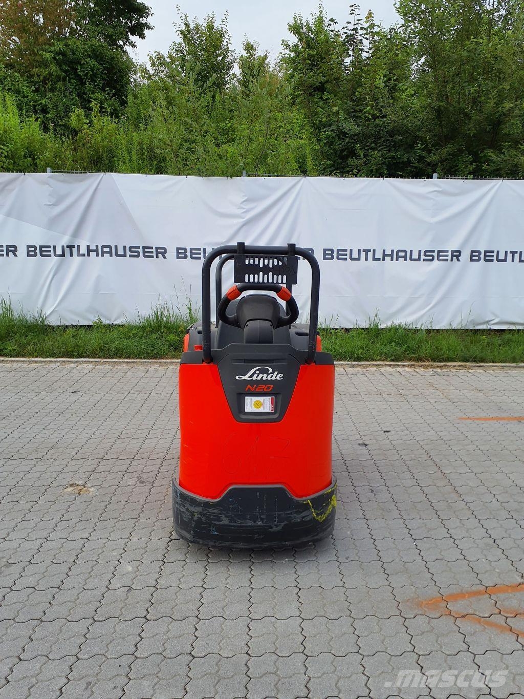 Linde N20B lang Low lift order picker