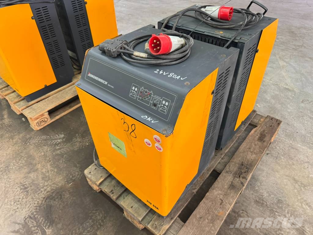Jungheinrich 24V 80A cargadores