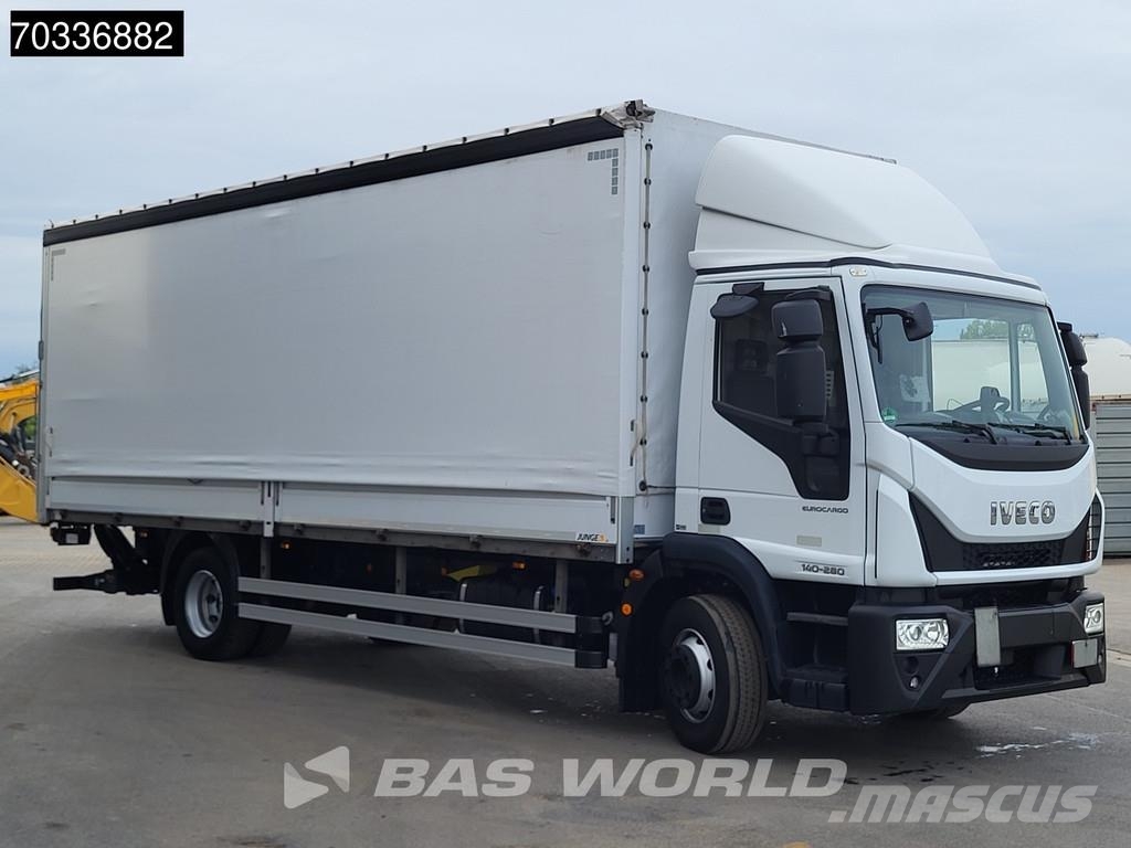 Iveco Eurocargo 140E280 4X2 14t Automatic Tailgate Euro Kofferaufbau