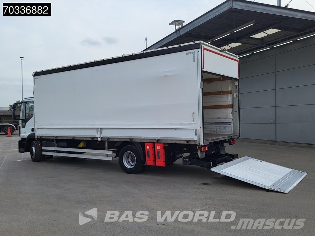 Iveco Eurocargo 140E280 4X2 14t Automatic Tailgate Euro Box trucks