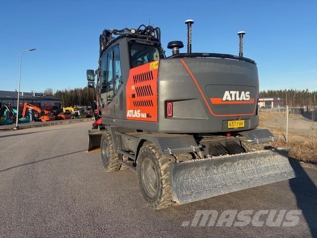 Atlas 165WSR Kolesové rýpadlá