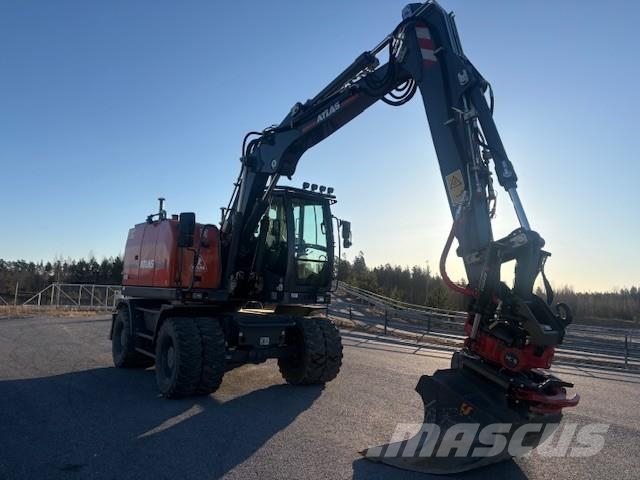 Atlas 165WSR Kolesové rýpadlá