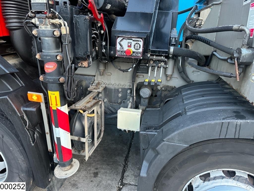 Renault C 380 8x2 EURO 6, Fassi, Remote Platte bakwagens