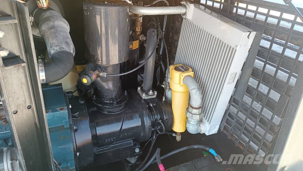 Kaeser M 64 M 50 M122 M 114 ATLAS COPCO XAHS 186 Kompresoriai